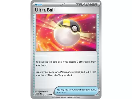 Ultra Ball (Uncommon/Reverse Holofoil) – ME01 Mega Evolution | Carta POKEMON en México