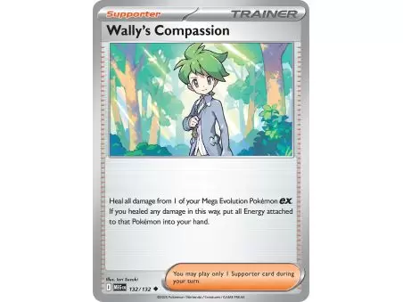 Waly's Compassion (Uncommon/Reverse Holofoil) – ME01 Mega Evolution | Carta POKEMON en México