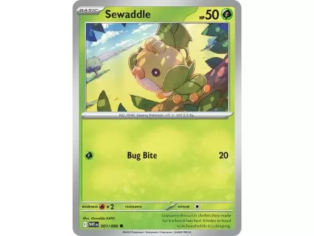 Sewaddle (Common) – SV10.5 White Flare | Carta POKEMON en México