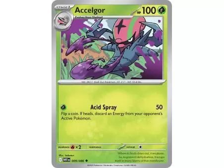 Accelgor (Uncommon) – SV10.5 White Flare | Carta POKEMON en México
