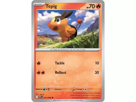 Tepig (Common) – SV10.5 White Flare | Carta POKEMON en México