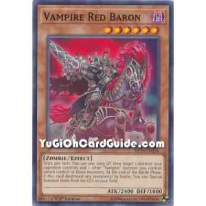 Vampire Red Baron (Common) – 2019 Gold Sarcophagus Mega Pack | Carta YUGIOH en México