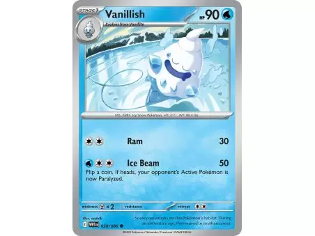 Vanillish (Common) – SV10.5 White Flare | Carta POKEMON en México