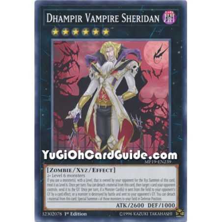 Dhampir Vampire Sheridan (Common) – 2019 Gold Sarcophagus Mega Pack | Carta YUGIOH en México