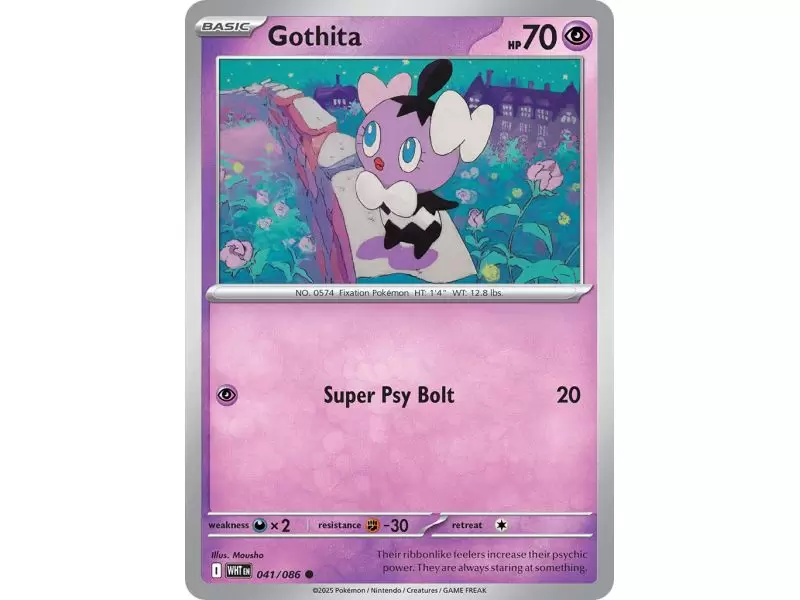 Gothita (Common) – SV10.5 White Flare | Carta POKEMON en México