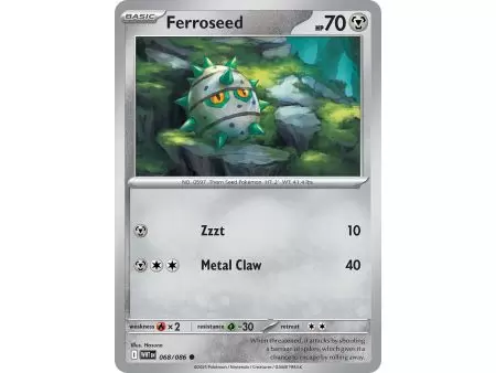 Ferroseed (Common) – SV10.5 White Flare | Carta POKEMON en México