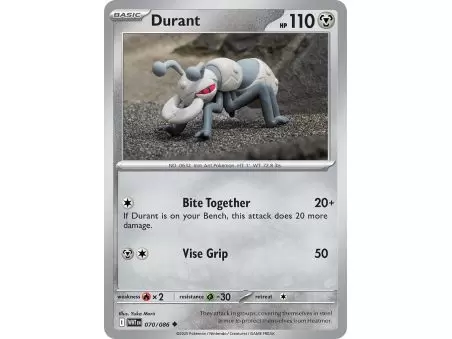 Durant (Uncommon) – SV10.5 White Flare | Carta POKEMON en México