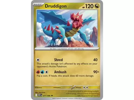 Druddigon (Uncommon) – SV10.5 White Flare | Carta POKEMON en México