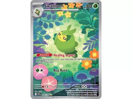Swadloon (Illustration Rare) – SV10.5 White Flare | Carta POKEMON en México