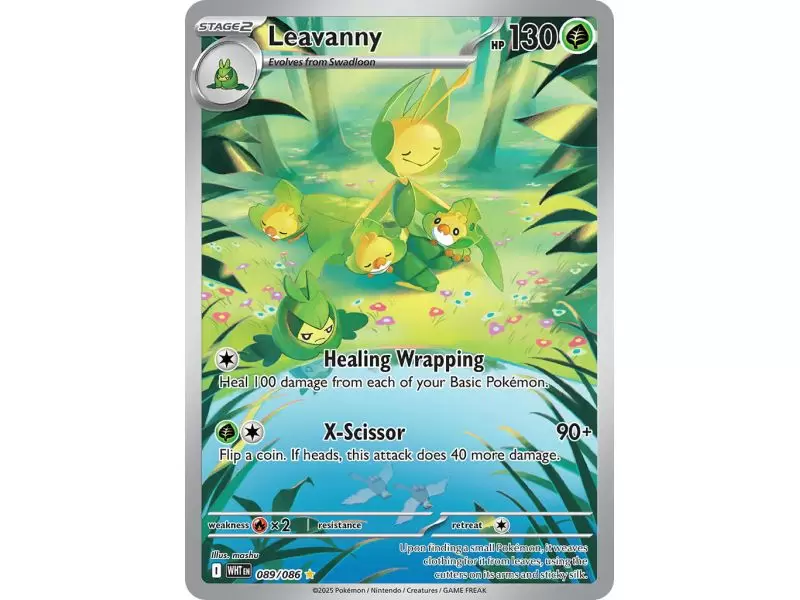 Leavanny (Illustration Rare) – SV10.5 White Flare | Carta POKEMON en México