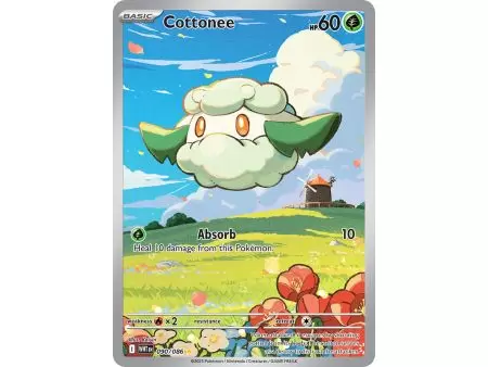 Cottonee (Illustration Rare) – SV10.5 White Flare | Carta POKEMON en México
