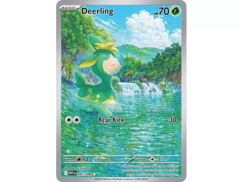 Deerling (Illustration Rare) – SV10.5 White Flare | Carta POKEMON en México