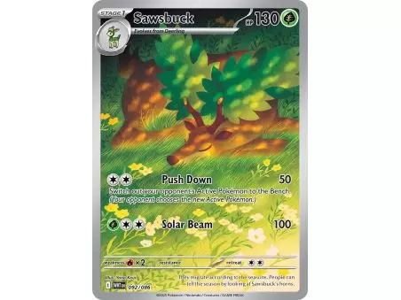 Sawsbuck (Illustration Rare) – SV10.5 White Flare | Carta POKEMON en México