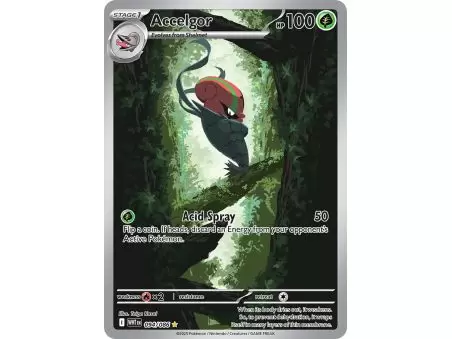 Accelgor (Illustration Rare) – SV10.5 White Flare | Carta POKEMON en México