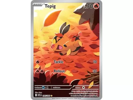 Tepig (Illustration Rare) – SV10.5 White Flare | Carta POKEMON en México