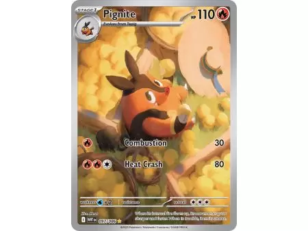 Pignite (Illustration Rare) – SV10.5 White Flare | Carta POKEMON en México