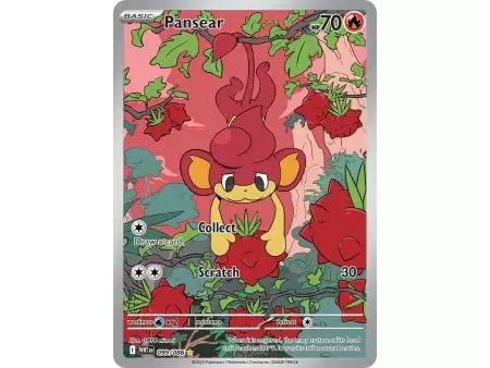 Pansear (Illustration Rare) – SV10.5 White Flare | Carta POKEMON en México