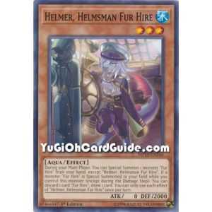 Helmer, Helsman Fur Hire (Common) – 2019 Gold Sarcophagus Mega Pack | Carta YUGIOH en México