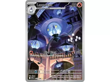 Lampent (Illustration Rare) – SV10.5 White Flare | Carta POKEMON en México