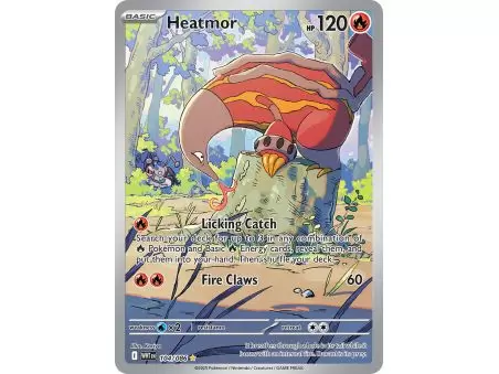 Heatmor (Illustration Rare) – SV10.5 White Flare | Carta POKEMON en México