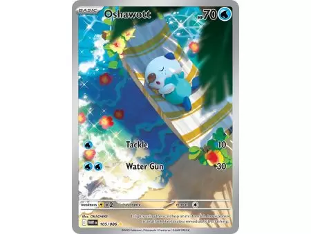 Oshawott (Illustration Rare) – SV10.5 White Flare | Carta POKEMON en México
