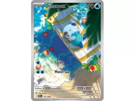 Oshawott (Illustration Rare) – SV10.5 White Flare | Carta POKEMON en México