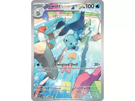 Dewott (Illustration Rare) – SV10.5 White Flare | Carta POKEMON en México