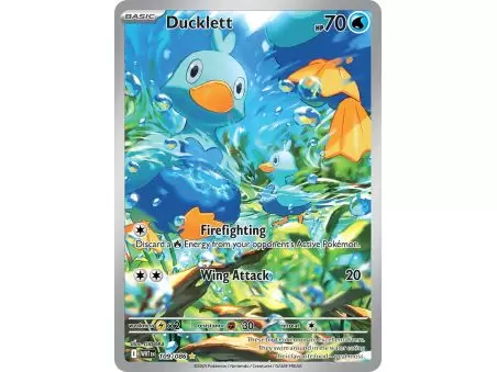 Ducklett (Illustration Rare) – SV10.5 White Flare | Carta POKEMON en México