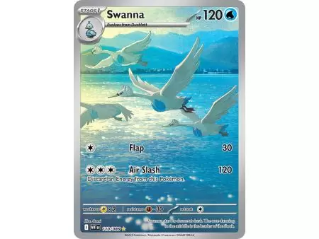 Swanna (Illustration Rare) – SV10.5 White Flare | Carta POKEMON en México