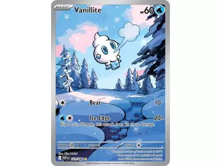 Vanillite (Illustration Rare) – SV10.5 White Flare | Carta POKEMON en México