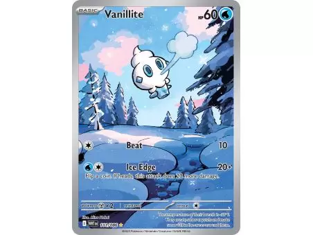 Vanillite (Illustration Rare) – SV10.5 White Flare | Carta POKEMON en México