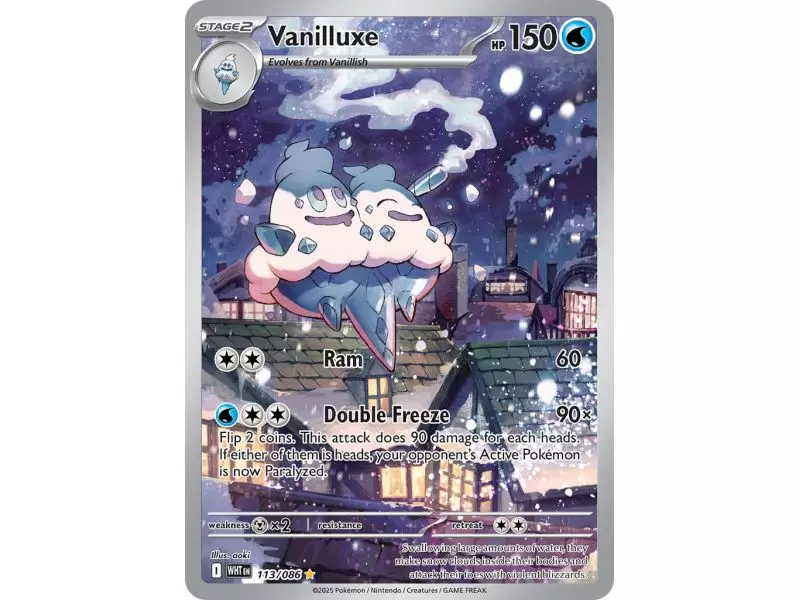 Vanilluxe (Illustration Rare) – SV10.5 White Flare | Carta POKEMON en México