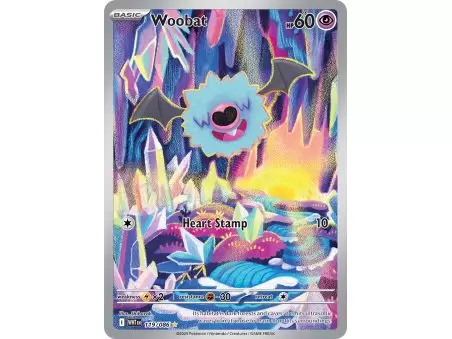 Woobat (Illustration Rare) – SV10.5 White Flare | Carta POKEMON en México