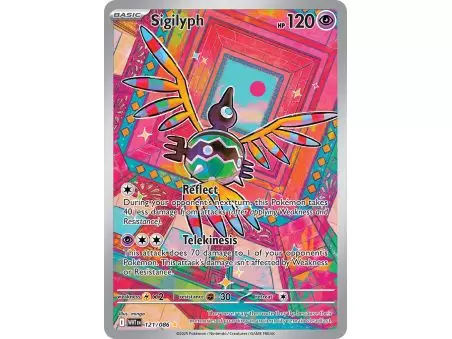 Sigilyph (Illustration Rare) – SV10.5 White Flare | Carta POKEMON en México