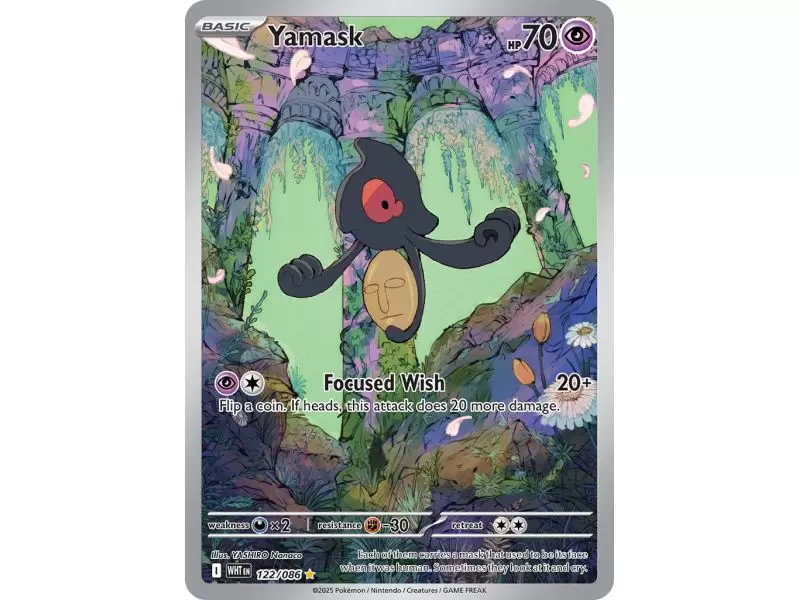 Yamask (Illustration Rare) – SV10.5 White Flare | Carta POKEMON en México