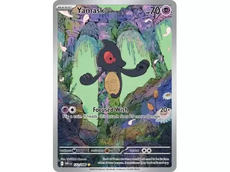 Yamask (Illustration Rare) – SV10.5 White Flare | Carta POKEMON en México
