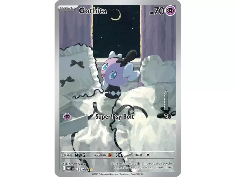 Gothita (Illustration Rare) – SV10.5 White Flare | Carta POKEMON en México
