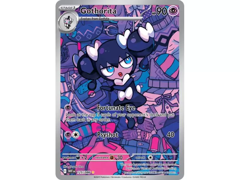 Gothorita (Illustration Rare) – SV10.5 White Flare | Carta POKEMON en México