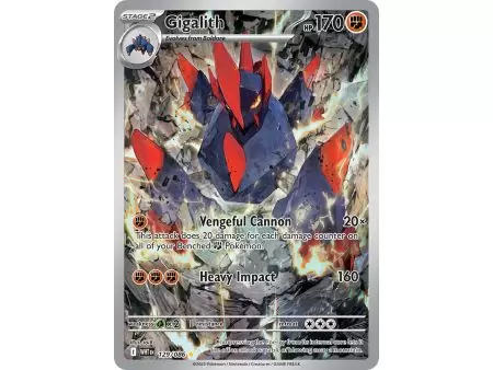 Gigalith (Illustration Rare) – SV10.5 White Flare | Carta POKEMON en México