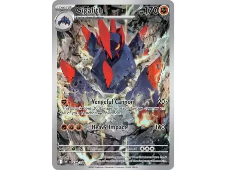 Gigalith (Illustration Rare) – SV10.5 White Flare | Carta POKEMON en México