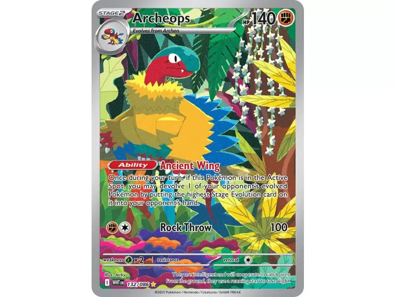 Archeops (Illustration Rare) – SV10.5 White Flare | Carta POKEMON en México