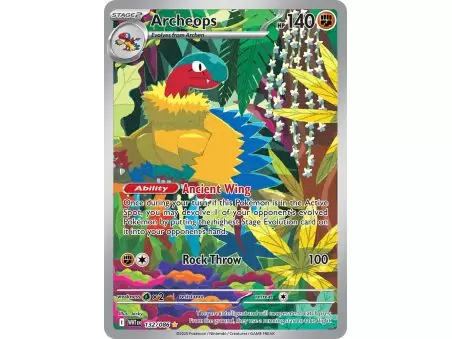 Archeops (Illustration Rare) – SV10.5 White Flare | Carta POKEMON en México