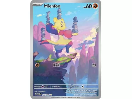 Mienfoo (Illustration Rare) – SV10.5 White Flare | Carta POKEMON en México