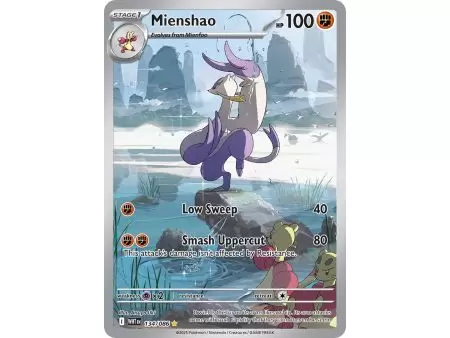 Mienshao (Illustration Rare) – SV10.5 White Flare | Carta POKEMON en México