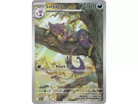 Liepard (Illustration Rare) – SV10.5 White Flare | Carta POKEMON en México