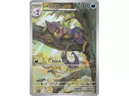 Liepard (Illustration Rare) – SV10.5 White Flare | Carta POKEMON en México