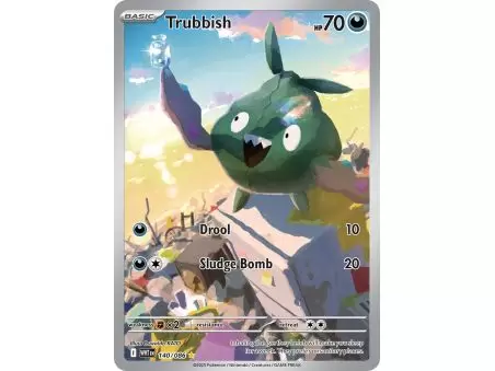 Trubbish (Illustration Rare) – SV10.5 White Flare | Carta POKEMON en México