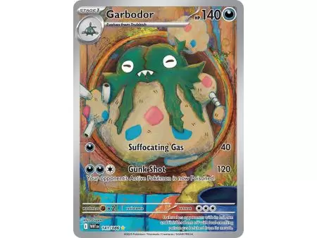 Garbodor (Illustration Rare) – SV10.5 White Flare | Carta POKEMON en México