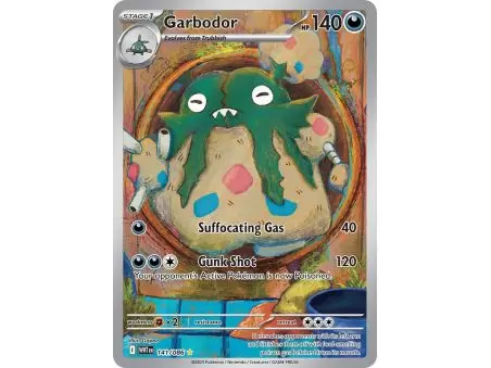 Garbodor (Illustration Rare) – SV10.5 White Flare | Carta POKEMON en México