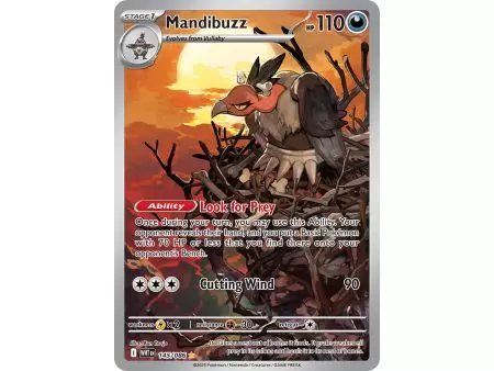 Mandibuzz (Illustration Rare) – SV10.5 White Flare | Carta POKEMON en México